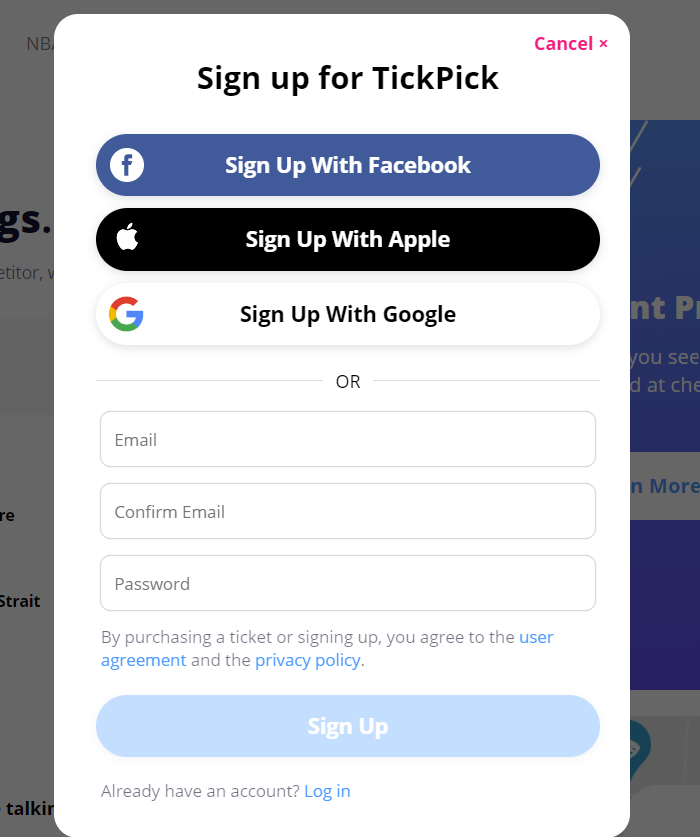 Where can I enter my TickPick promo code or credit? – TickPick FAQ