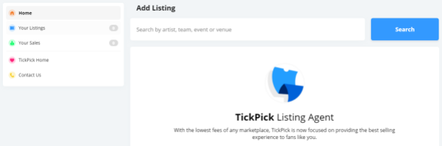 tickets tickpick step instruction provide selling platform once